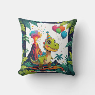 Party Dino Pillow – Volcano Fun