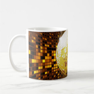 Party Disco: Vintage Glowing Lights. Coffee Mug