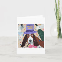 Party Dog Basset Hound