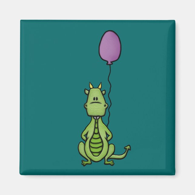 Party Dragon Magnet (Front)