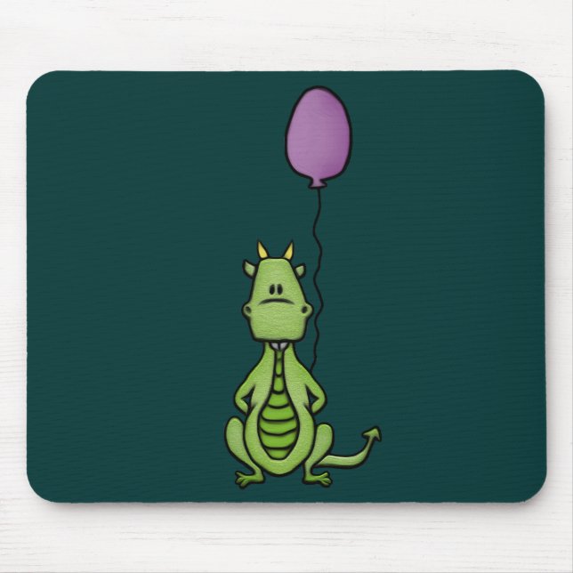 Party Dragon Mouse Mat (Front)