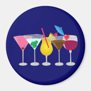 Party Drinks Magnet