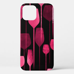 Party drinks seamless pattern iPhone 12 case