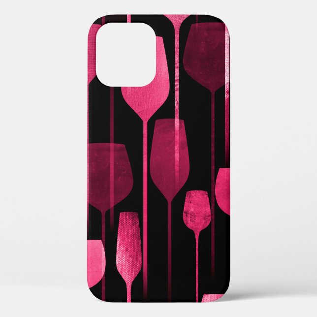 Party drinks seamless pattern Case-Mate iPhone case (Back)