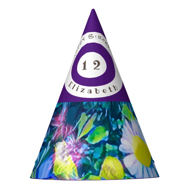 Party Essentials Personalise Text  Party Hat (Front)