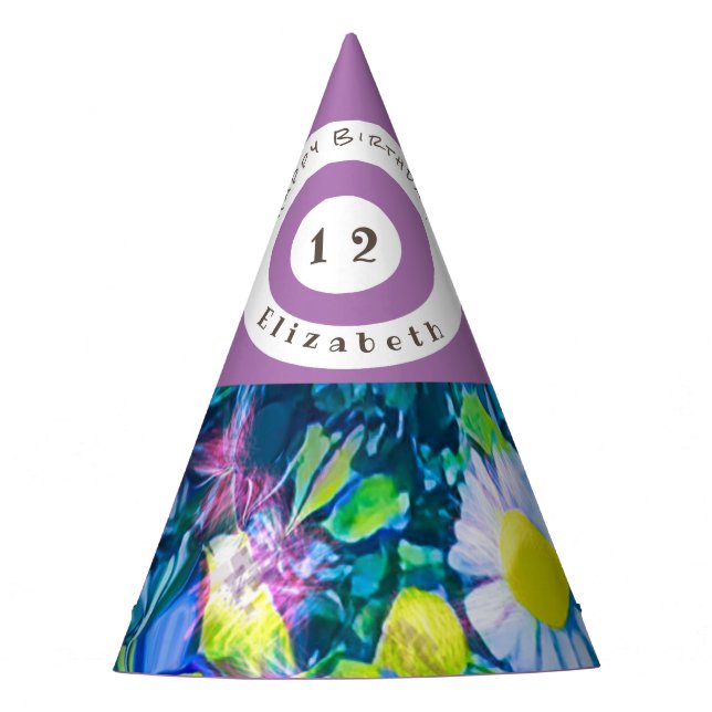 Party Essentials Personalise Text  Party Hat (Front)