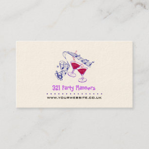 Party/Event Planner Business Card