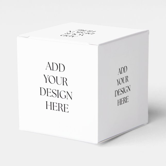 Party Favour Box (Front Side)