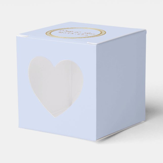 Party Favour Box-Gold Eternal Circle Box (Front Side)