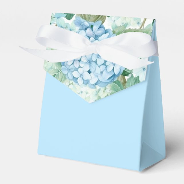 Party Favour Box-Hydrangeas Box (Front Side)