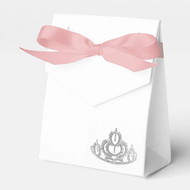 Party Favour Box Pageant Tiara (Front Side)