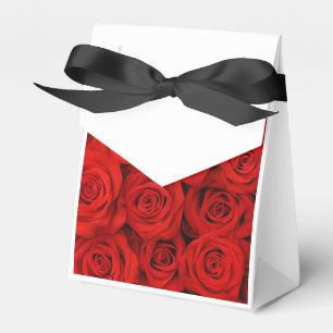 Party Favour Box Red Roses