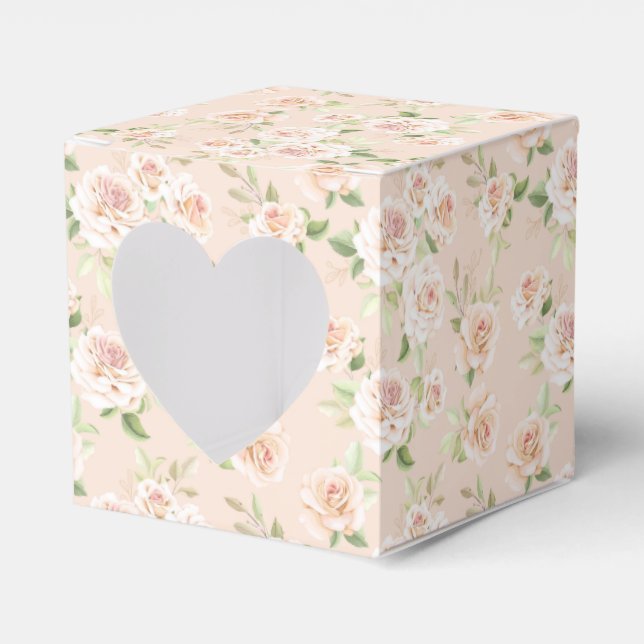 Party Favour Box Roses (Front Side)