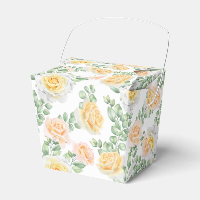 Party Favour Box Roses (Front Side)