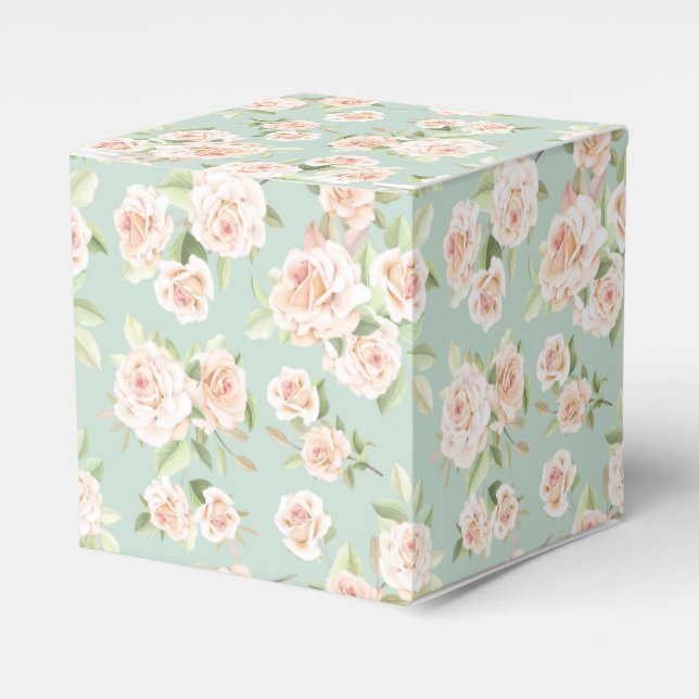 Party Favour Box Roses (Front Side)