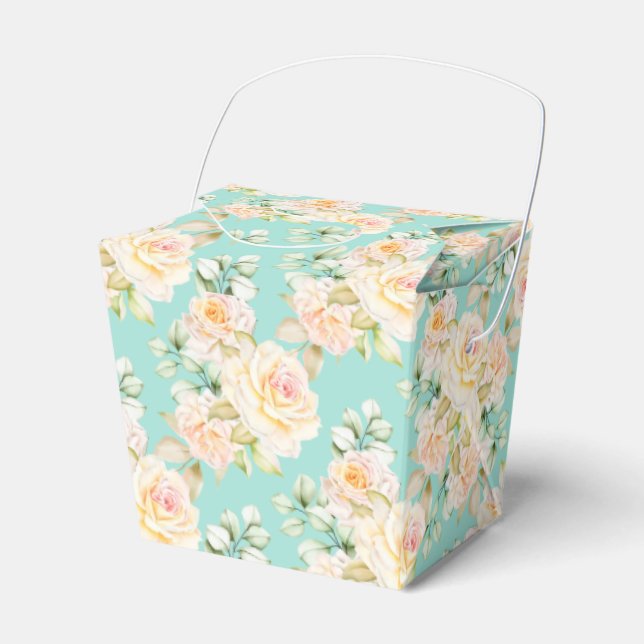 Party Favour Box Roses (Front Side)