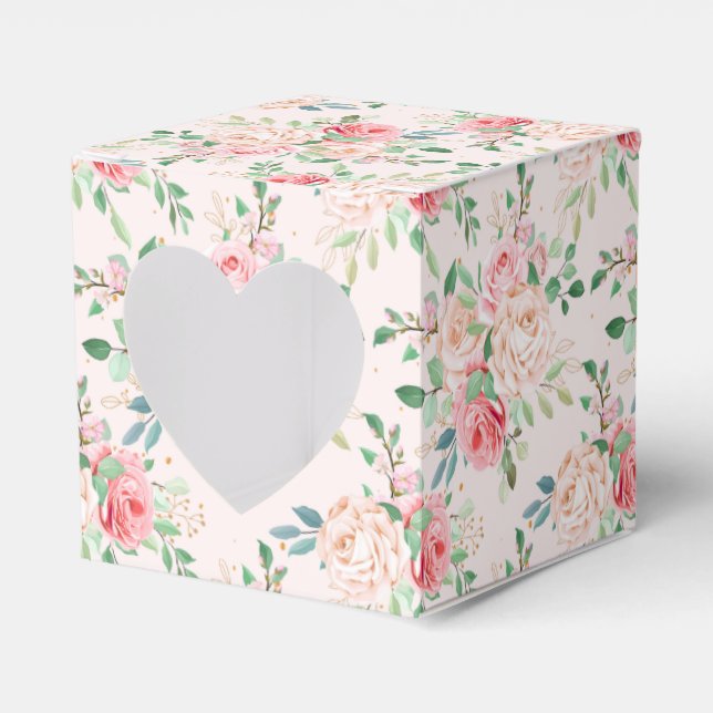Party Favour Box Roses (Front Side)
