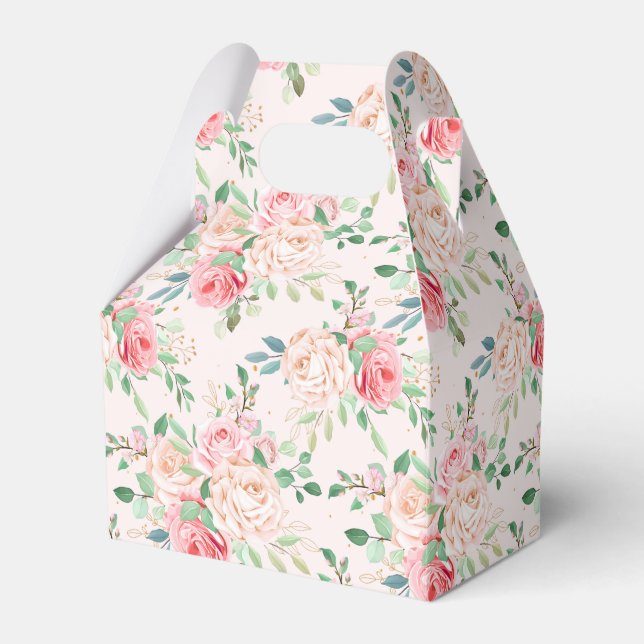 Party Favour Box Roses (Front Side)