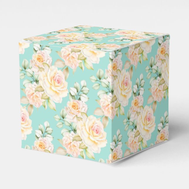 Party Favour Box Roses (Front Side)