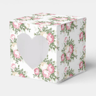 Party Favour Box-Vintage Roses Box