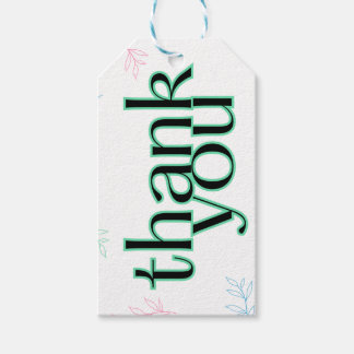 Party Favour Gift Tags, Custom Thank You Message Tags
