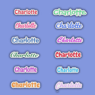 Party Favour Name Waterproof 