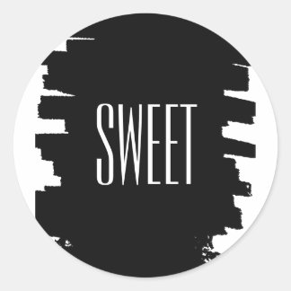Party favour stickers SWEET