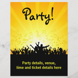 Party flyer