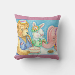 Party For Pinky Stuffed Animals THROW PILLOW