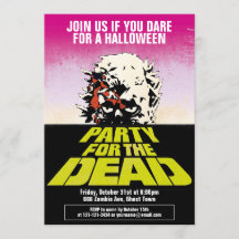 Party for the Dead Invitation