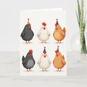 Party Fowl Birthday Art Card