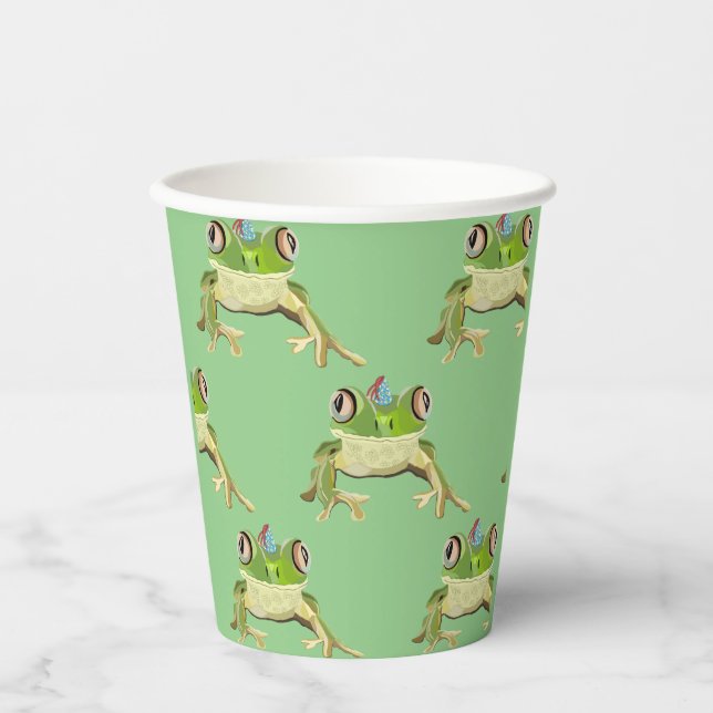 Party Frog Paper Cups (Front)