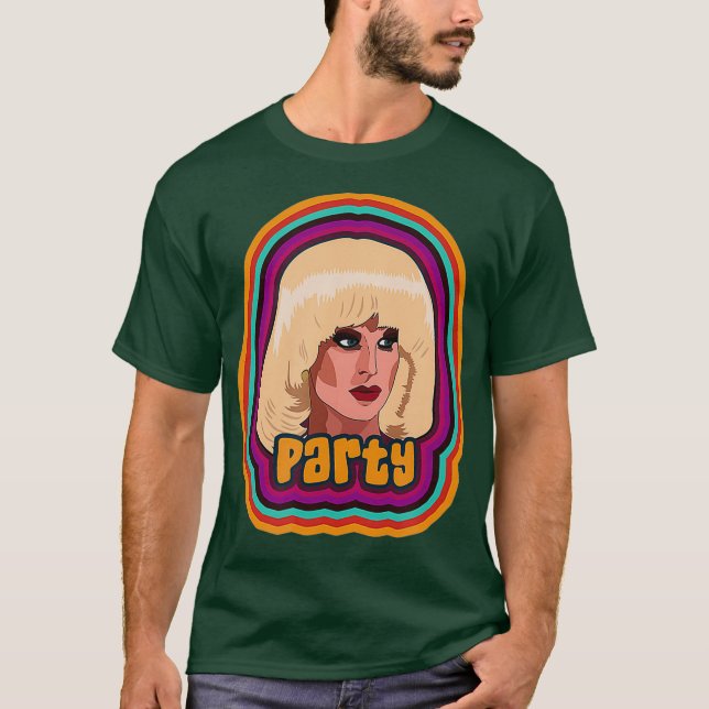 Party Funny Drag Queen T-Shirt (Front)