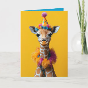 Party Giraffe Extravaganza Invitation