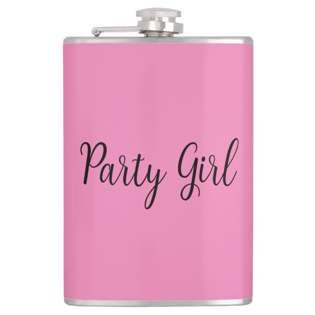 Party Girl Flask (Front)