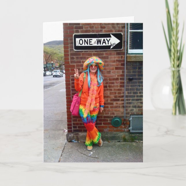 Party Girl Greeting Card (Front)