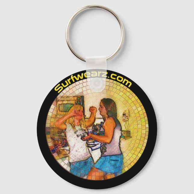 Party Girls KeyChain (Front)