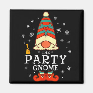 Party Gnome Xmas Group Family Matching Christmas H Magnet