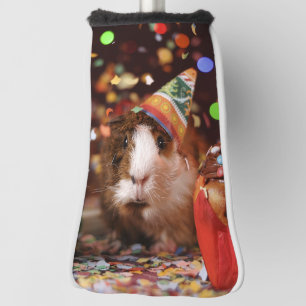 Party Guinea Pig Golf Head Cover