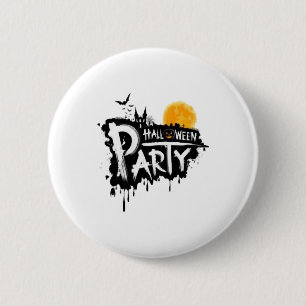 Party halloween  6 cm round badge