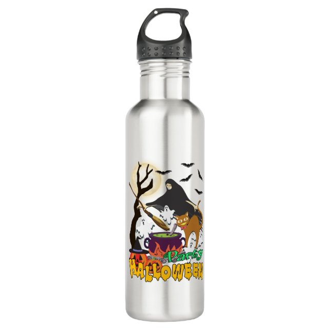 Party halloween 710 ml water bottle (Front)