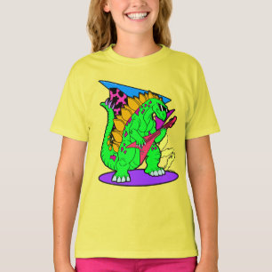 Party Hard Dinosaurs stegosaurus guitar T-Shirt