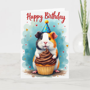 Party Hat Animal Celebration Card