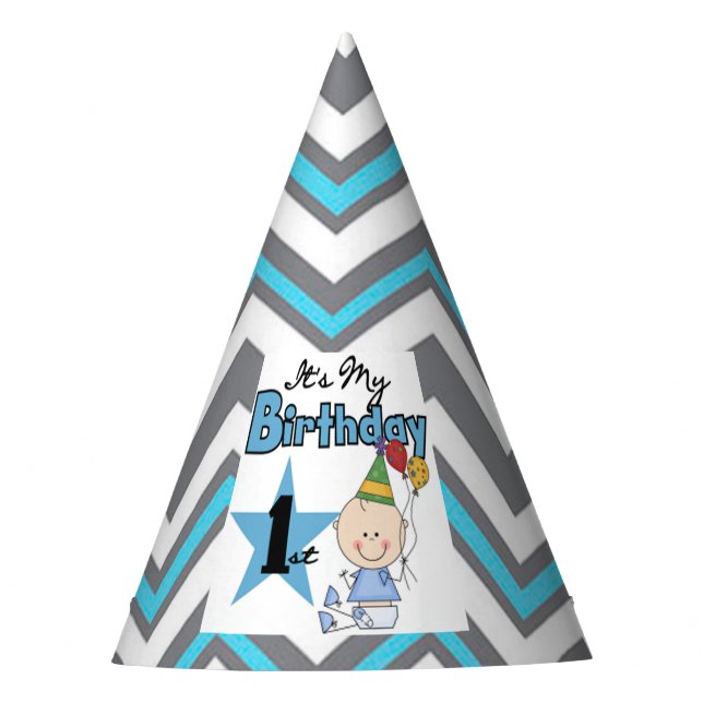Party Hat/It's My First Birthday Party Hat (Front)