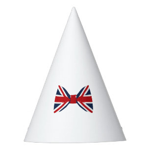 Party Hat - Union Jack Bow Tie