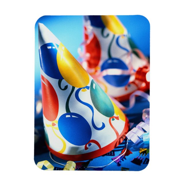 Party Hats Magnet (Vertical)