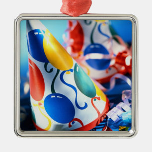 Party Hats Metal Tree Decoration