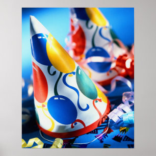 Party Hats Poster