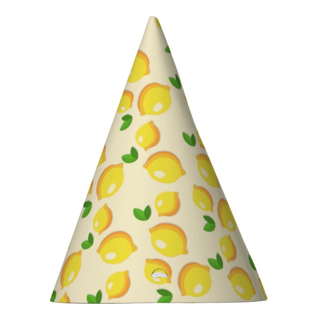 Party Hats with Lemons (Right)