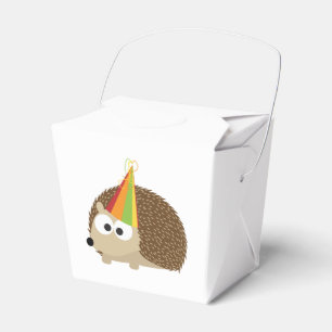 Party hedgehog favour box
